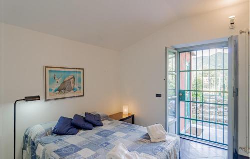 Letto o letti in una camera di Villa Montefiorito