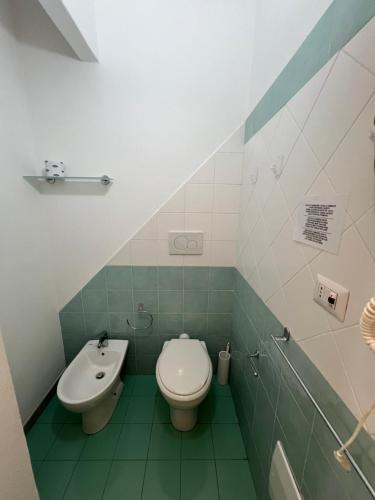 Ένα μπάνιο στο Hotel Da Cecco