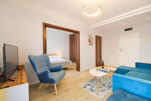 Fotografia z galérie ubytovania Ferienwohnung in Kolberg mit Terrasse v destinácii Kołobrzeg