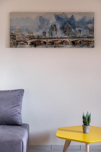 Гостиная зона в Aretousa Luxury Apartment