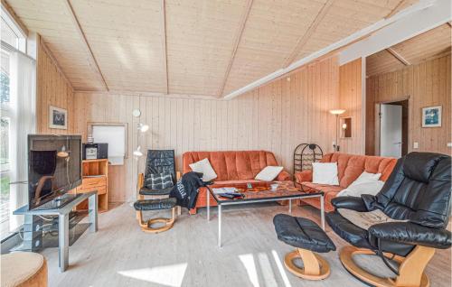 Posezení v ubytování Beautiful Home In Slagelse With Wifi