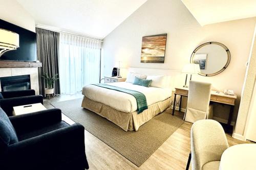 Postel nebo postele na pokoji v ubytování Condo in Seascape Beach Resort