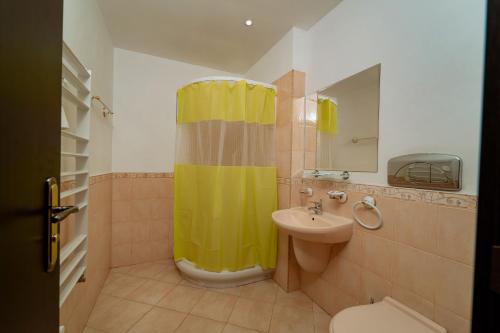 Bilik mandi di Hotel Winpalace