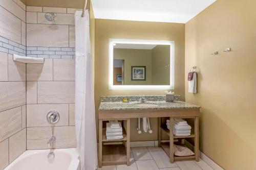 Bilik mandi di Best Western Plus Heber Valley Hotel