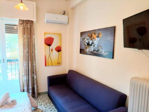 Cozy apartment in Acropolis with roof garden