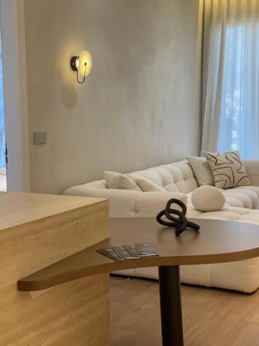 Χώρος καθιστικού στο Square INN Garden Aparthotel