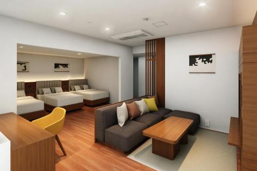 Posezení v ubytování Hotel Vison