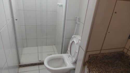 A bathroom at Emilio Hinko 3 Quartos apto1502