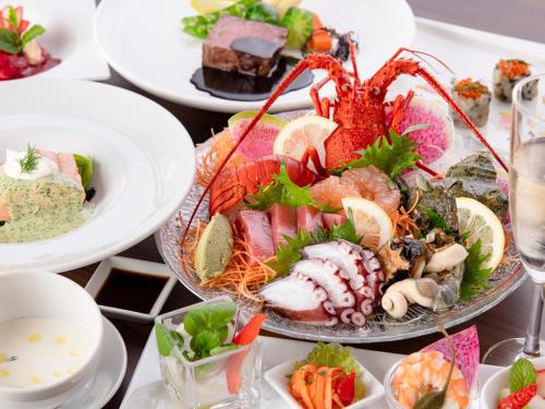 ホテルの敷地内または近くでの食事または食べ物