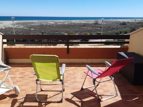 Studio Cabine 4 Pers. Face Mer avec Parking - Port Leucate - FR-1-798-32