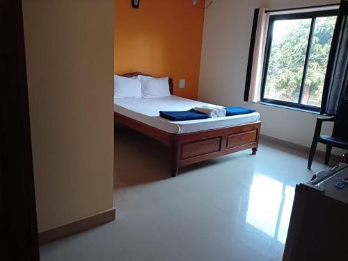 Postel nebo postele na pokoji v ubytování Vyana villa rooms