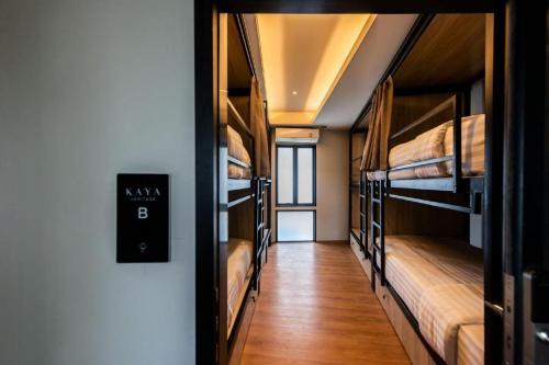 Postel nebo postele na pokoji v ubytování Hostel De Kaya