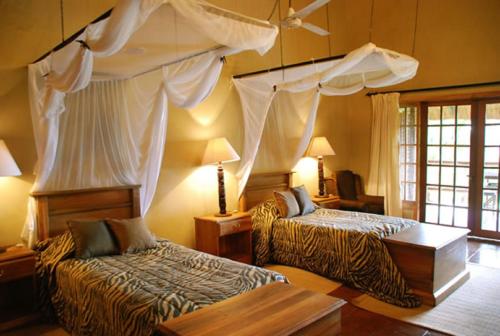 Kumbali Country Lodgeにあるベッド
