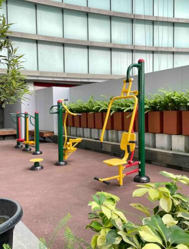 a group of playground equipment in a building at Delipark Mall 3 Bedrooms 3 Bathrooms 8-10 Pax Empire Premium Tower Level 28 in Medan