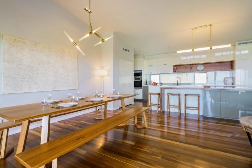 Dapur atau dapur kecil di Buderim Mountain Panorama Retreat