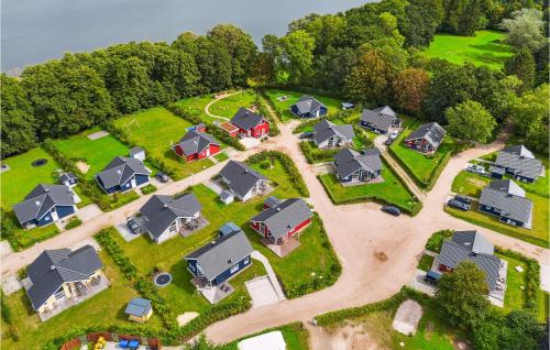 Landskap semula jadi dekat dengan rumah percutian