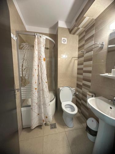 Ένα μπάνιο στο Pensiunea Andra