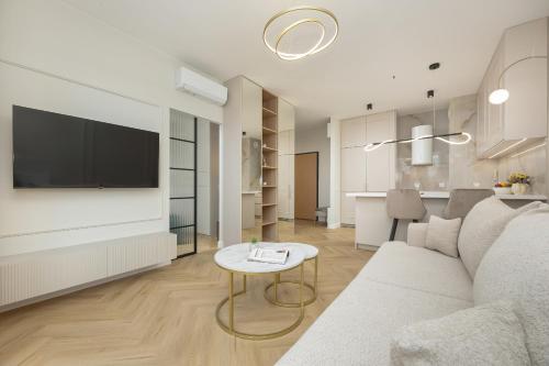 Foto Żupnicza Elegant Apartment with Balcony Warsaw by Noclegi Renters 5