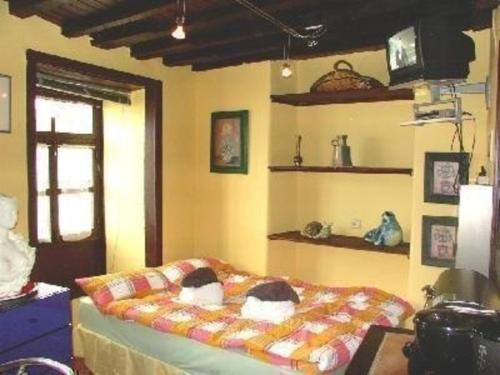 Postel nebo postele na pokoji v ubytování Studio für 1 Personen ca 15 m in Icod de los Vinos, Teneriffa Nordküste von Teneriffa