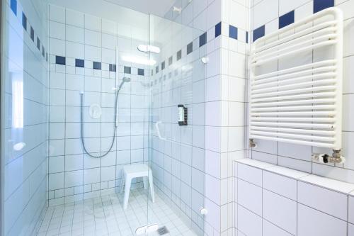 Koupelna v ubytování Roomingtons Karoli Waldkirchen
