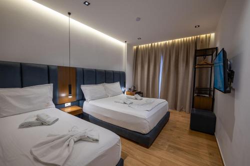 Cama o camas de una habitación en Hotel Siars