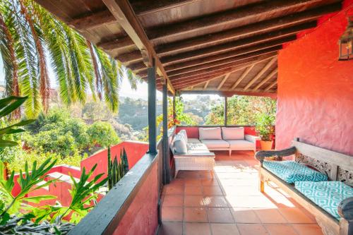 Et opholdsområde på Casa El Gamonal