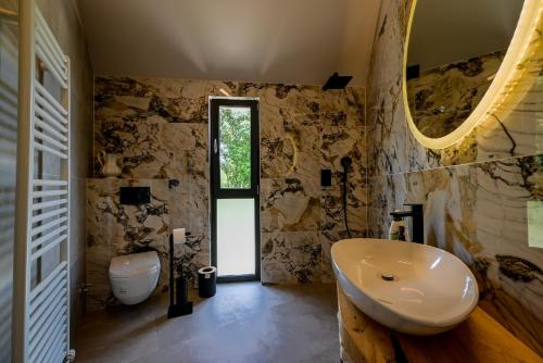 Koupelna v ubytování Villa Bartolo Rovinj