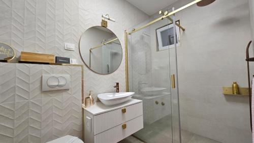 Et badeværelse på Apartment Leilani & Karolina