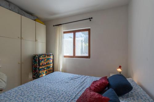 Ένα ή περισσότερα κρεβάτια σε δωμάτιο στο Sandy bay apartments with pool