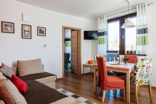 Posezení v ubytování Apartment Primulka