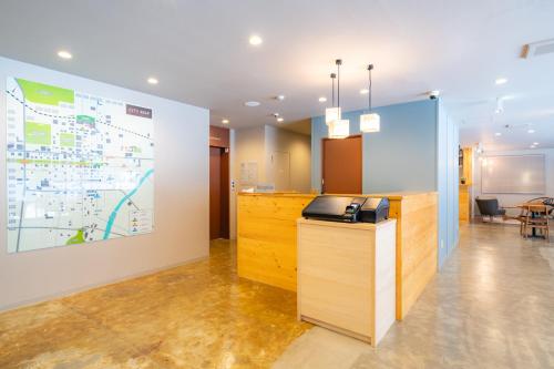 Kuchyň nebo kuchyňský kout v ubytování Grand Hostel LDK Odori Park