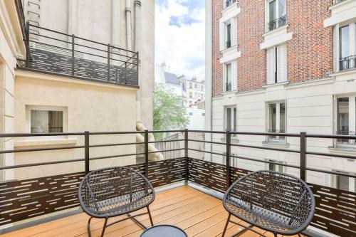 Terrace Getaway - Le Marais - with AC