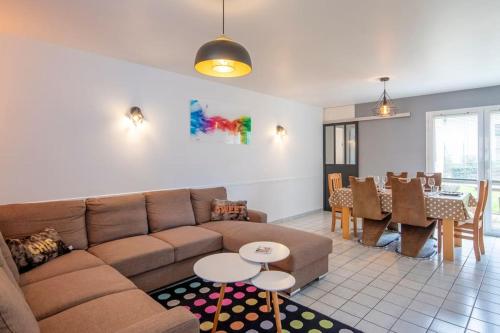 Posezení v ubytování Jolie maison proche des quais à Vannes