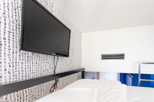 Postel nebo postele na pokoji v ubytování Hostel Link