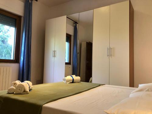 Ένα ή περισσότερα κρεβάτια σε δωμάτιο στο Mint Apartment