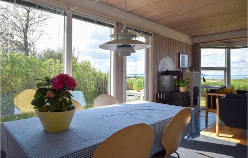 Μπαλκόνι ή βεράντα στο Holiday Home Engdraget Brenderup Fyn Vi