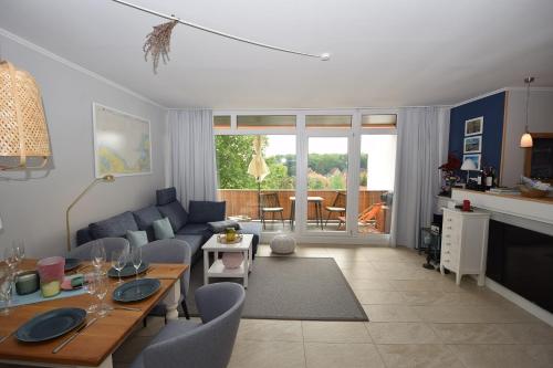 Hohes Ufer Ferienwohnung MUGGELBUDE mit Ostseeblick