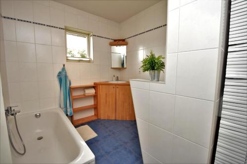 Phòng tắm tại Ferienhaus Dörte