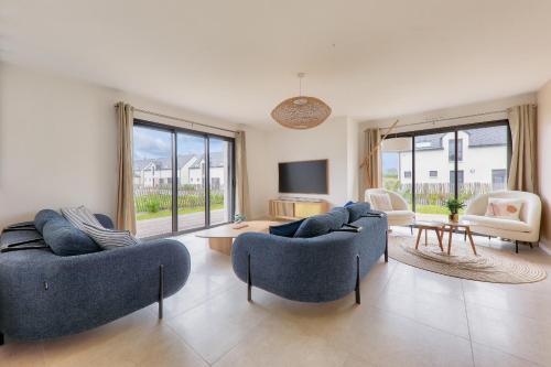 450m de la plage, grande maison pour 10