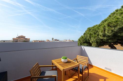 Μπαλκόνι ή βεράντα στο Aparthotel Vilassar