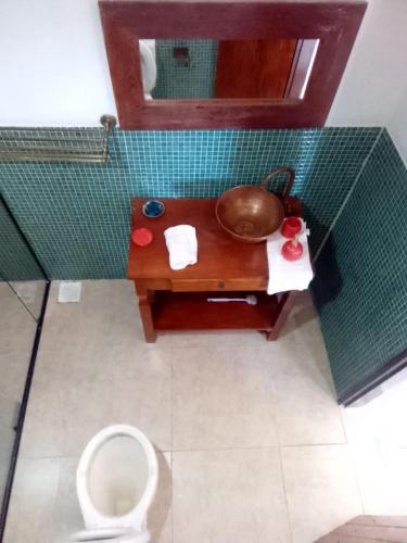 Ένα μπάνιο στο Pousada Mar de Sonhos