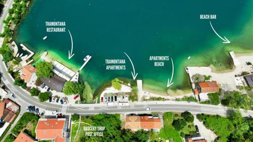 Landskap semula jadi dekat dengan apartmen