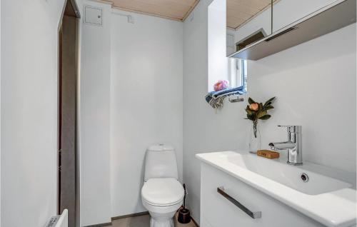 Pet Friendly Home In Videbæk With Wifiにあるバスルーム