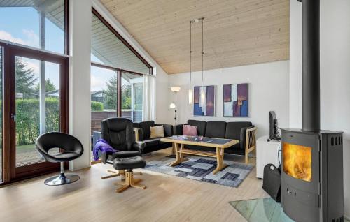 Posezení v ubytování Holiday Home Rørbæksøvej Ejstrupholm V