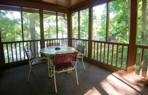 Balkoni atau teres di Pennyrile Forest State Resort Park