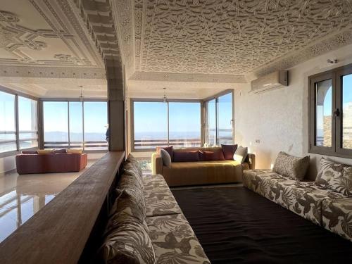 Χώρος καθιστικού στο Villa de prestige