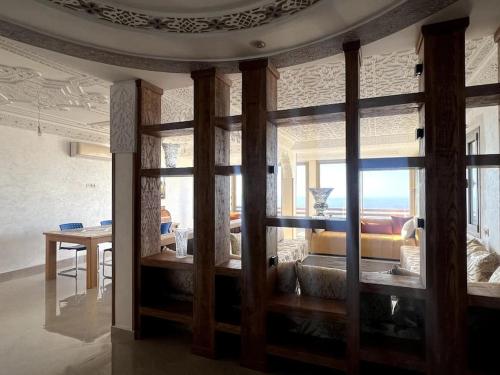 Χώρος καθιστικού στο Villa de prestige