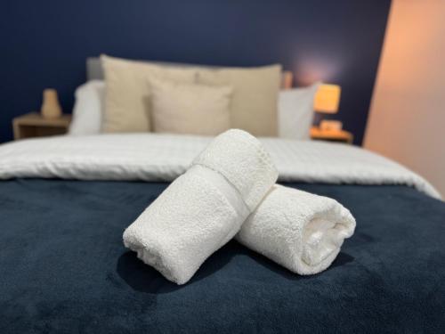 Birmingham City Stay Apartmentsにあるベッド