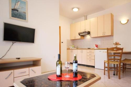 Appartement in Baška mit Eigenem Balkon - b59618