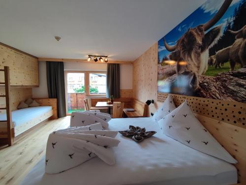 Postel nebo postele na pokoji v ubytování Apart Hotel Ideal